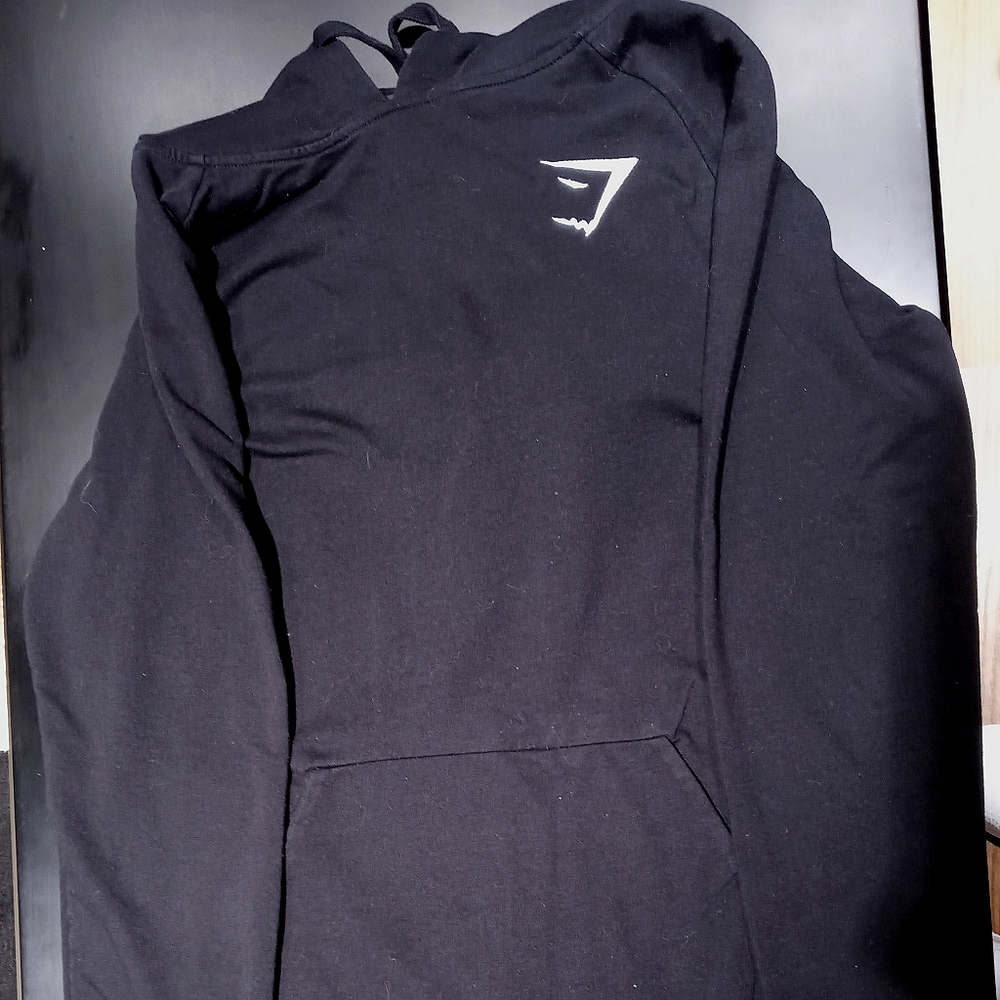 Gymshark Mens Black Hoodie